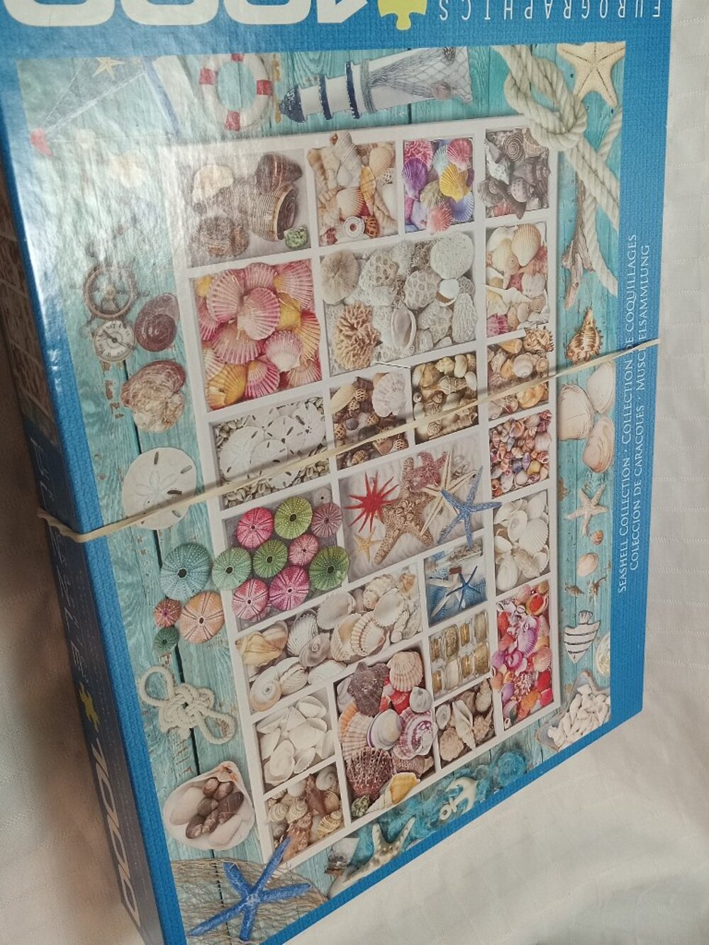 Shells and rocks 1000 pieces complete Eurographics Puzzle made once